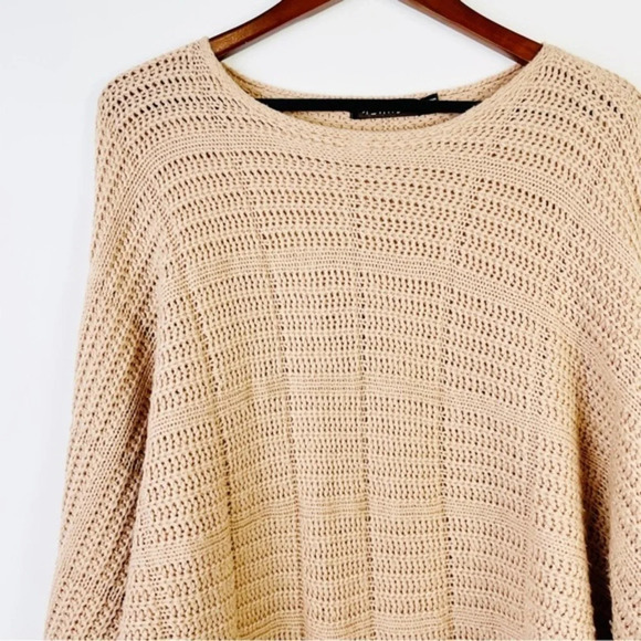 REHAB Brown/Tan Slouchy Knit Sweater Size‎ Small - Picture 4 of 7
